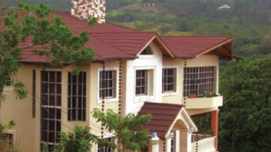 سقف شیروانی رنگی